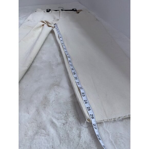 New Madewell Women's Size 31 The Perfect Vintage Wide-Leg Crop Jean *Stains* - Picture 9 of 16